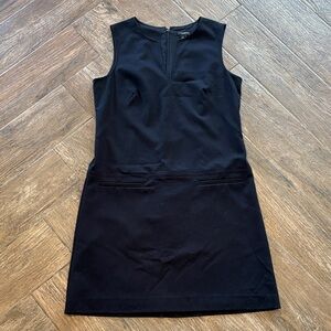 Ann Taylor Black Sleeveless Dress
